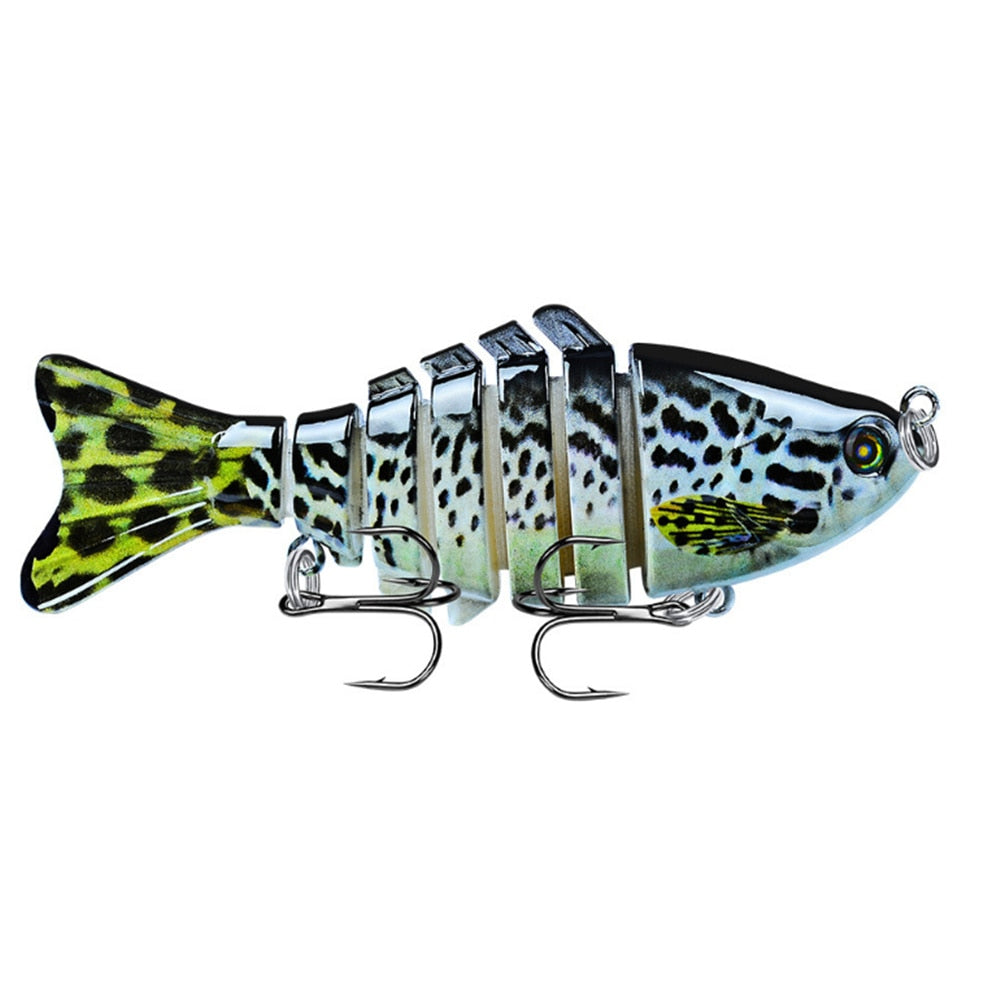 10cm 15.2g Wobblers Pike Fishing Lures Artificial Multi Jointed Sections Artificial Hard Bait Trolling Pike Carp Fishing Tools