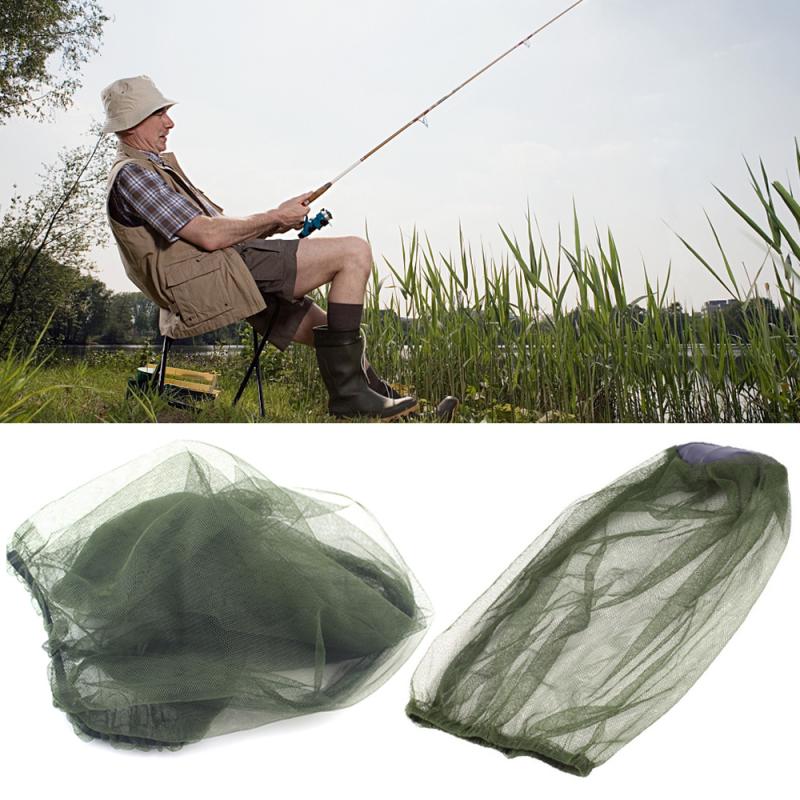 Survival Travel Camping Equipment Outdoors Fishing Cap Insect Proof Mosquito Proof Cap Sunscreen Veil Breathable Sunshade Mask