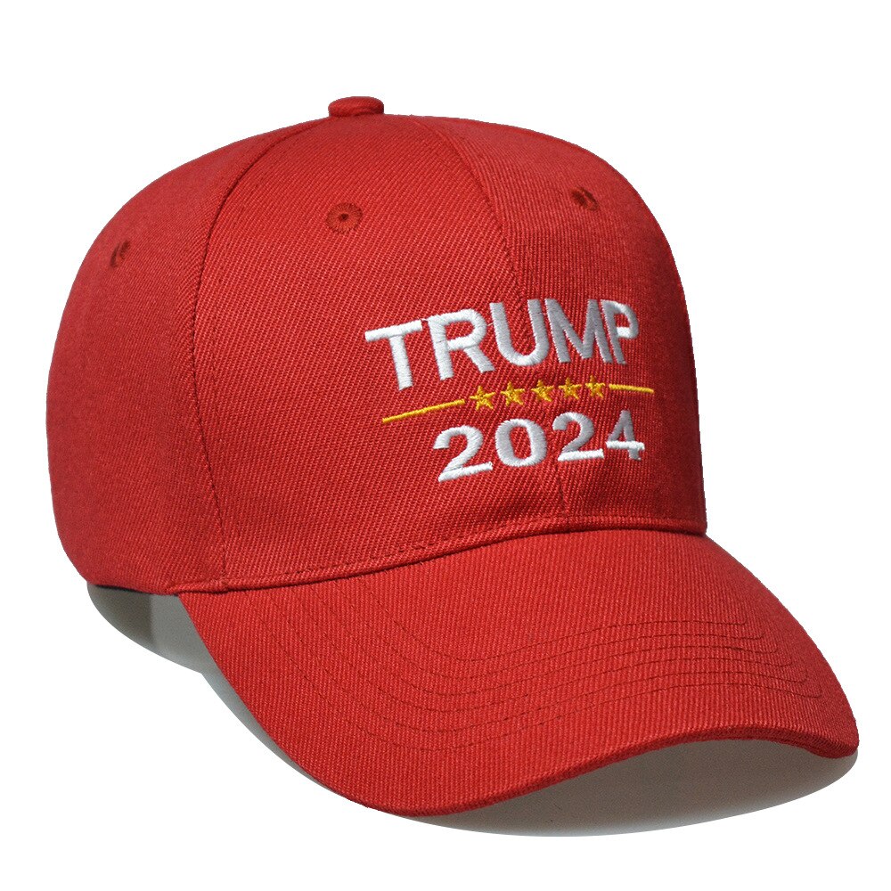 New Trump 2024 Baseball Cap Keep America Great Snapback President Hat 3D Embroidery Cap for Outdoor Hunting Hiking Fishing