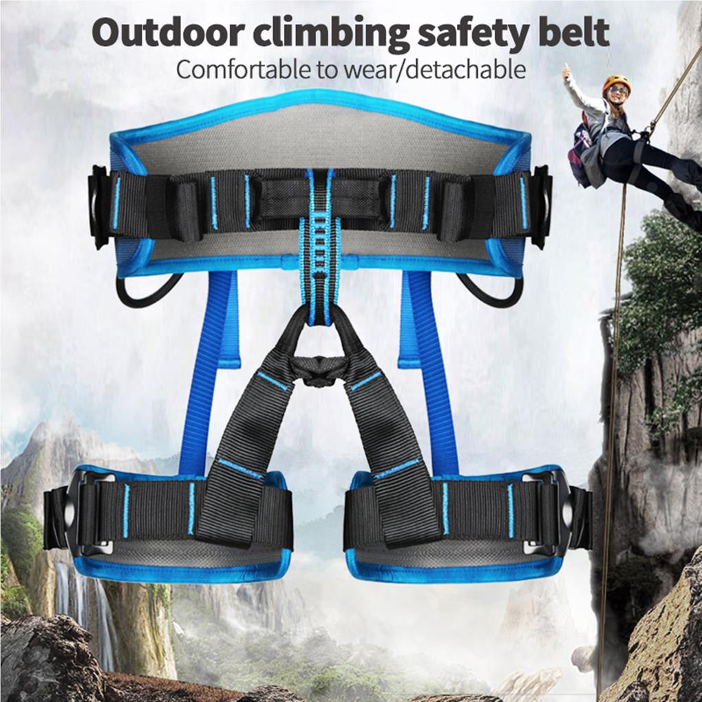 Camping Safety Belt Rock Climbing Outdoor Expand Training Half Body Harness Protective Supplies Survival Equipment