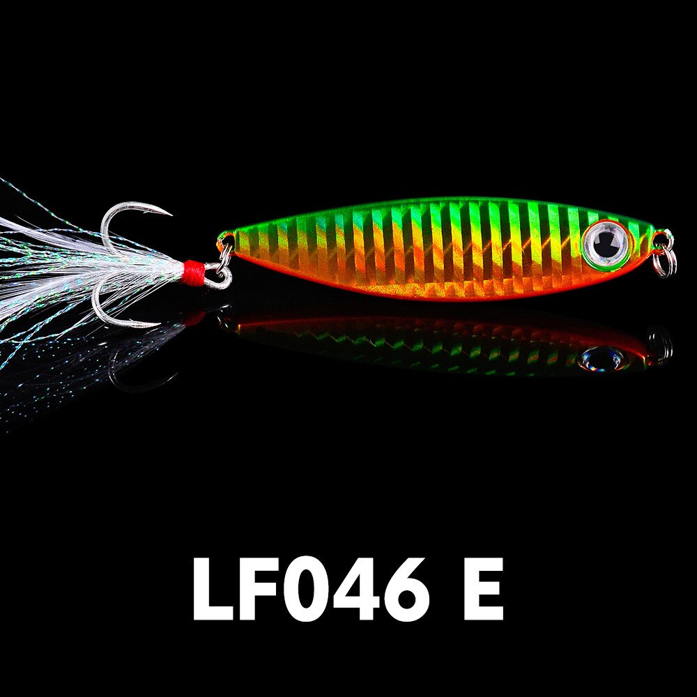 Metal Jig Fishing Lure Bass Fishing Jigs Accessories Weights 7-30g Trolling Saltwater Lures Isca Artificial Fish Tackle Pike