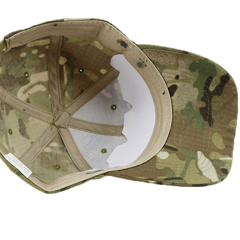 Outdoor Sport Caps Camouflage Hat Baseball Caps Simplicity Tactical Military Army Camo Hunting Cap Hats Adult Cap