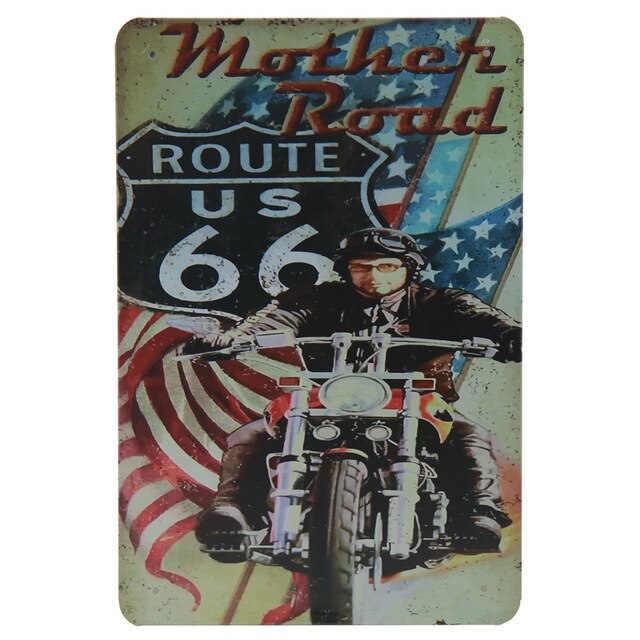 Plane Car Motorcycle Army Art Painting Decoration Vintage Tin Sign Plate Poster Home Decor For Bar Pub Cafe Metal Iron Plaques