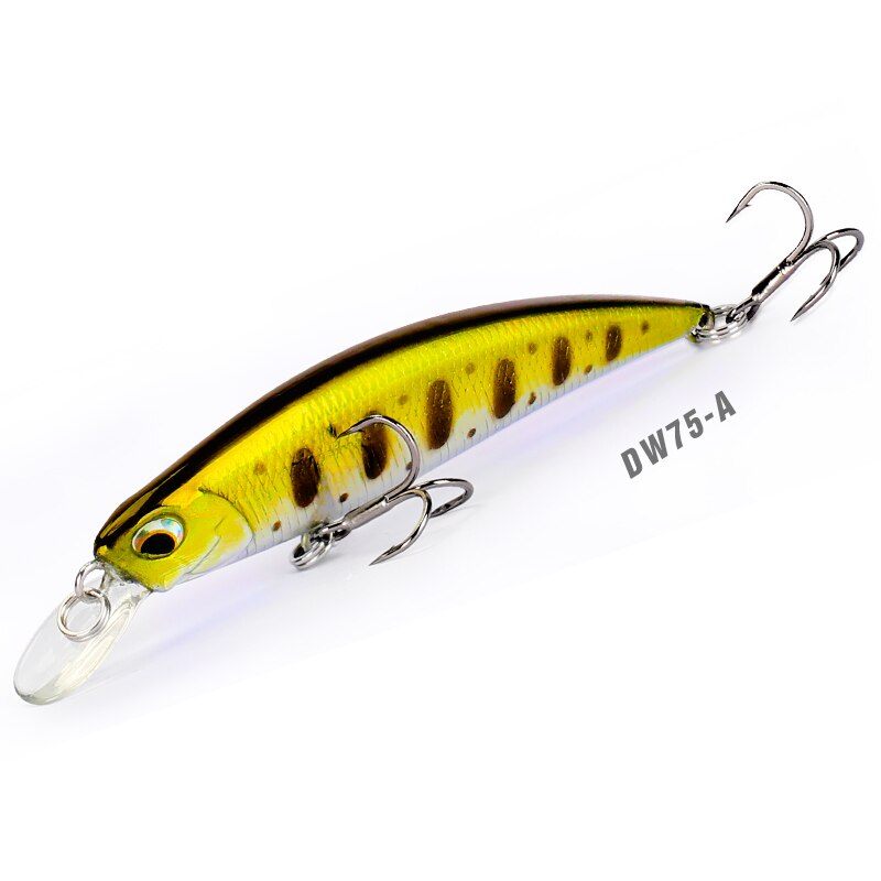 Japan Hot Model Sinking Minnow Fishing Lures 52mm 4.5g Jerkbait Bass Pike  Carkbait Wobblers Swimbait Professional Hard Bait