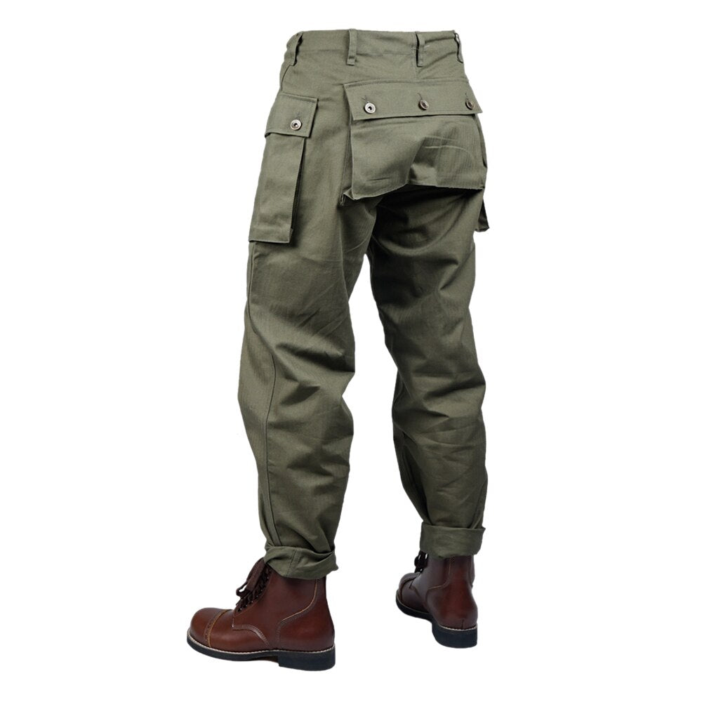WWII WW2 Vietnam War US Army P44 Outdoor PANTS Uniforms Trousers War Reenactments