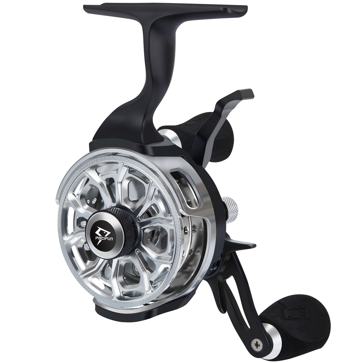 Piscifun ICX CARBON Ice Fishing Reels 3.2:1 High Speed Free Fall Dual-mode Trigger 8+1 Shielded BB Smooth Magnetic Winter Reel