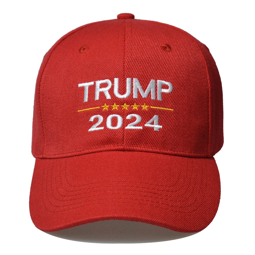 New Trump 2024 Baseball Cap Keep America Great Snapback President Hat 3D Embroidery Cap for Outdoor Hunting Hiking Fishing