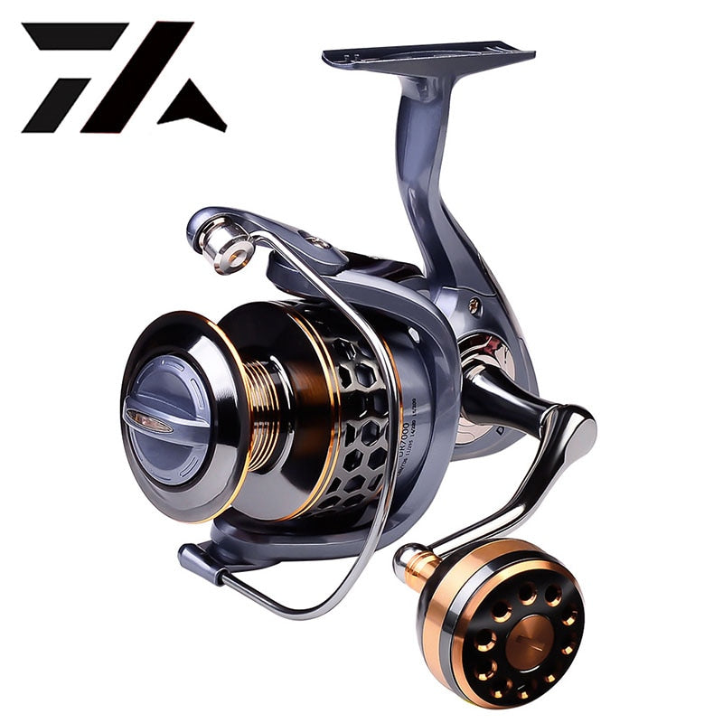 New High Quality Max Drag 21KG Spool Fishing Reel Gear 5.2:1 Ratio High Speed Spinning Reel Casting Reel Carp For Saltwater
