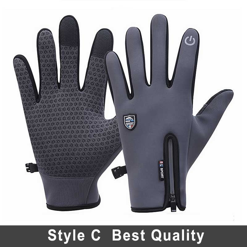 Windproof Winter Warm Gloves Snow Ski Gloves Snowboard Gloves Motorcycle Riding Winter Touch Screen Gloves
