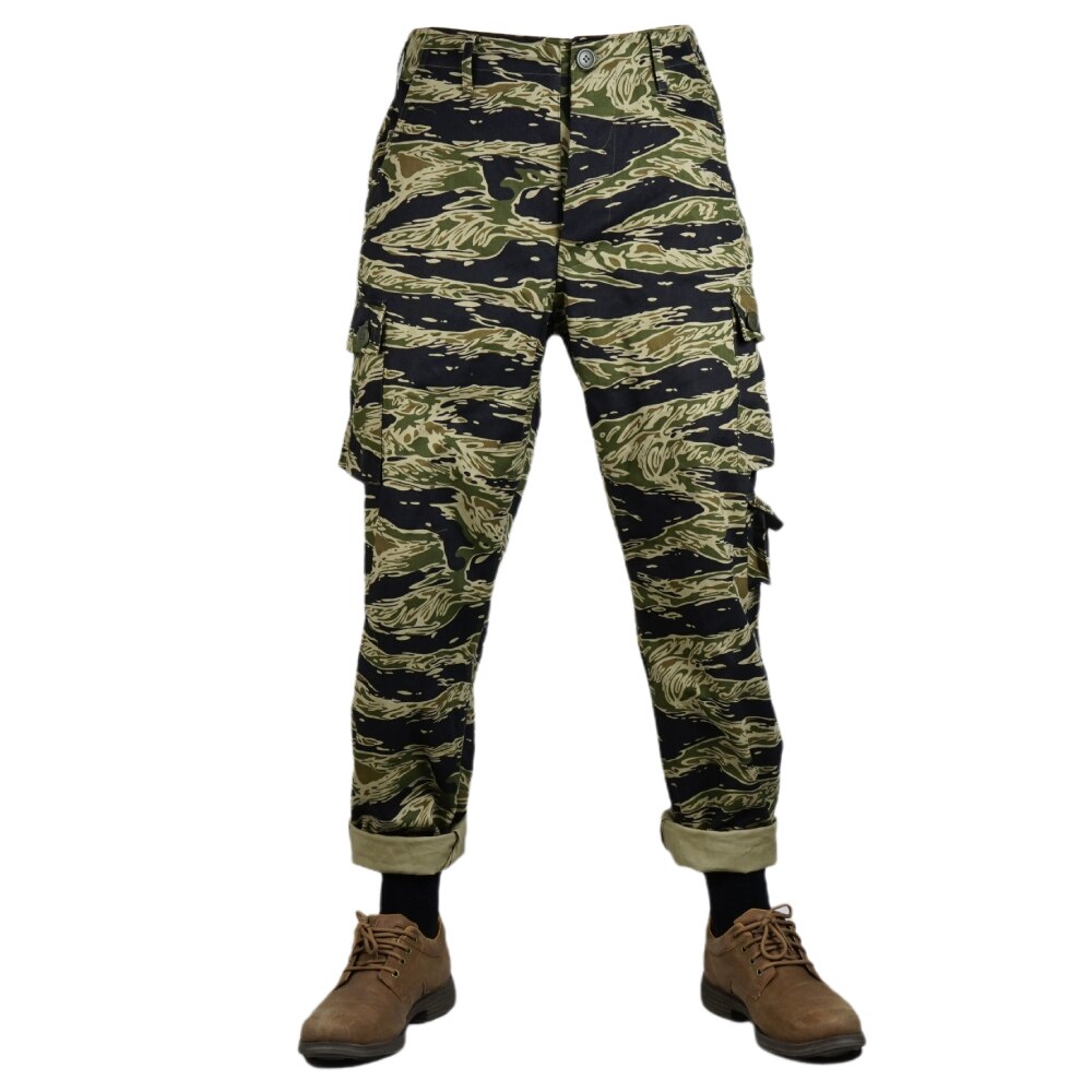 WWII WW2 Vietnam War US Army Tiger Pattern Tiger Spot Camouflage TCU Trousers Pants