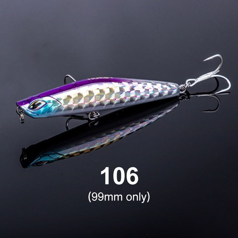 Noeby 14g 18g 28g 36g Sinking Pencil Fishing Lures Long Casting Wobbler Artificial Hard Baits Saltwater Winter Sea Fishing Lure