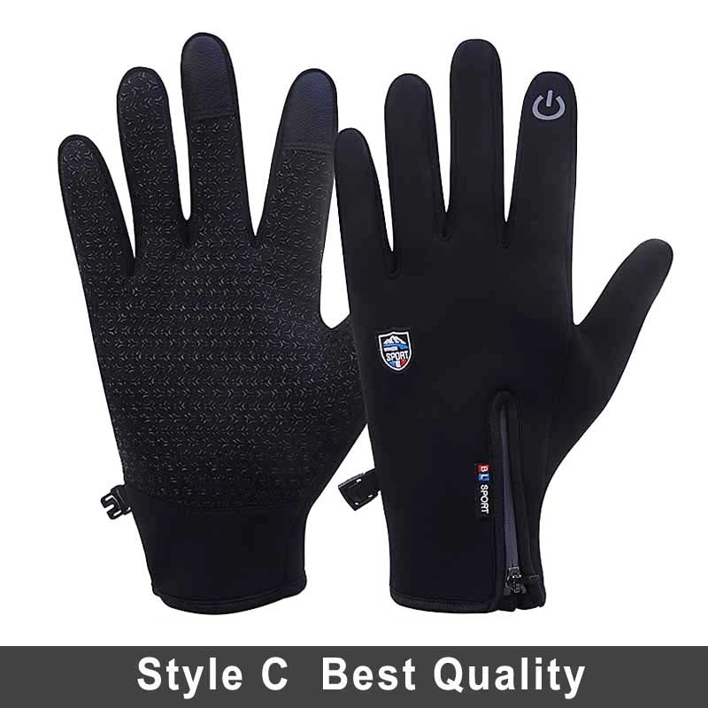 Windproof Winter Warm Gloves Snow Ski Gloves Snowboard Gloves Motorcycle Riding Winter Touch Screen Gloves