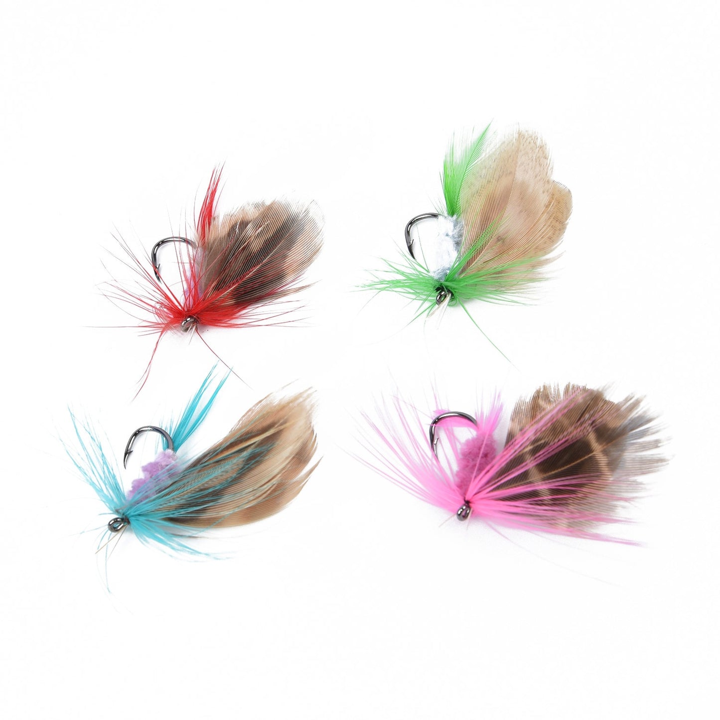 12Pcs/Set Insects Flies Fly Fishing Lures Bait High Carbon Steel Hook Fish Tackle With Super Sharpened Crank Hook Perfect Decoy