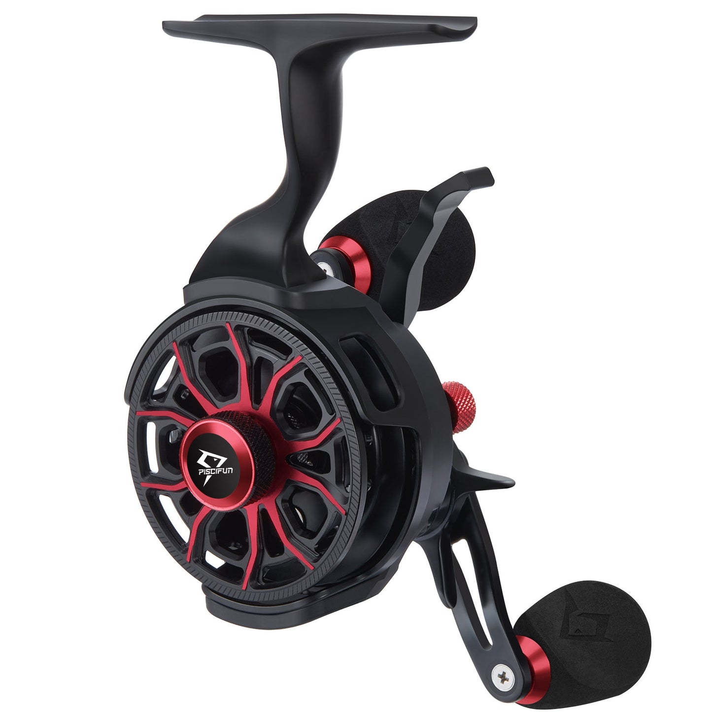 Piscifun ICX CARBON Ice Fishing Reels 3.2:1 High Speed Free Fall Dual-mode Trigger 8+1 Shielded BB Smooth Magnetic Winter Reel