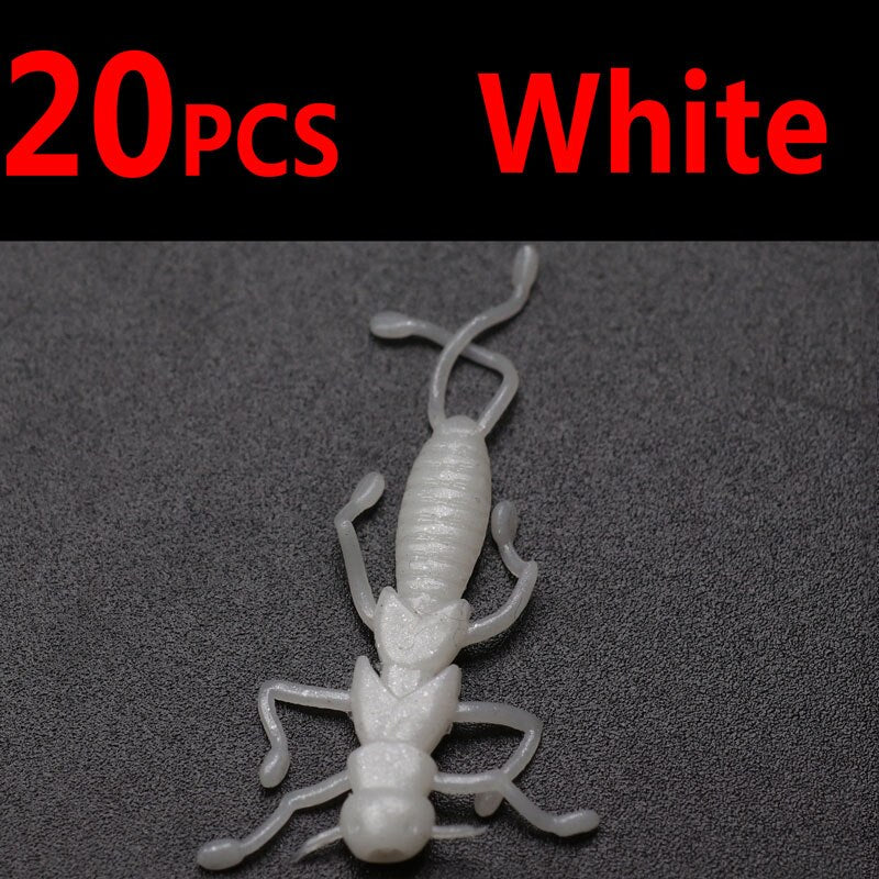 Wifreo 20PCS Soft Stonefly Nymph for Trout Bluegill Perch Creek Fishing Bait Lure