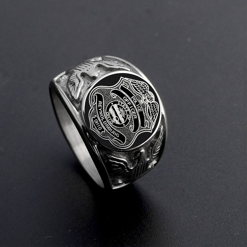 USA Military Ring United States MARINE CORPS US ARMY Men Signet Rings Fashion Stainless Steel Jewelry