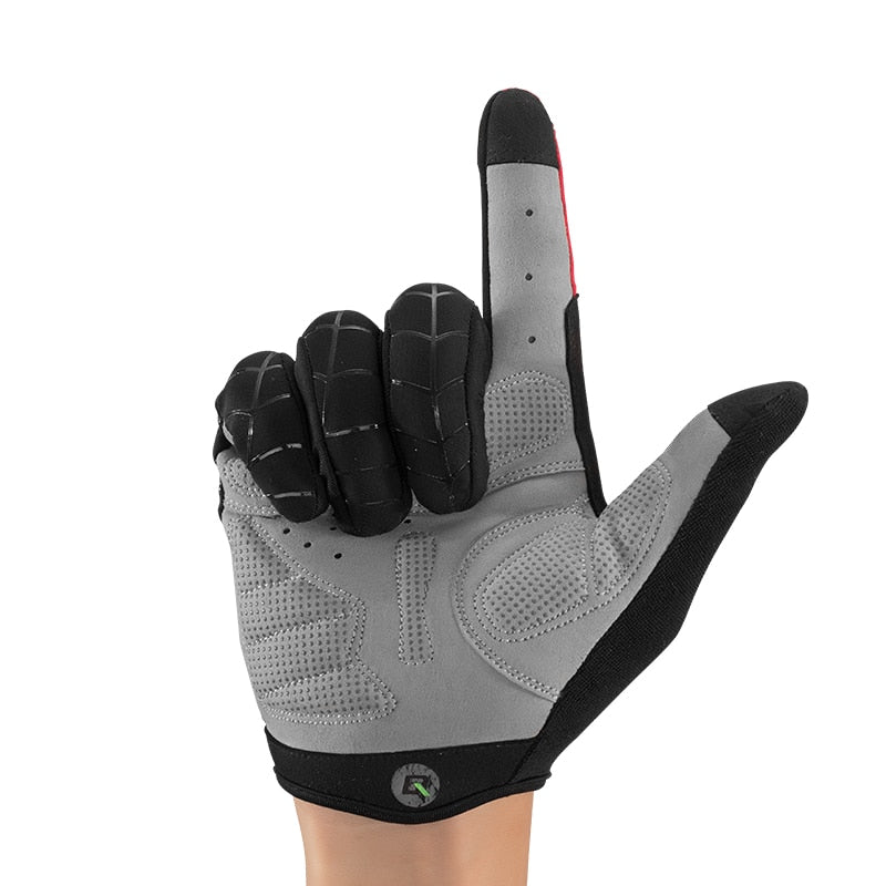 ROCKBROS Windproof Cycling Gloves Bicycle Touch Screen Riding MTB Bike Glove Thermal Warm Motorcycle Winter Autumn Bike Clothing
