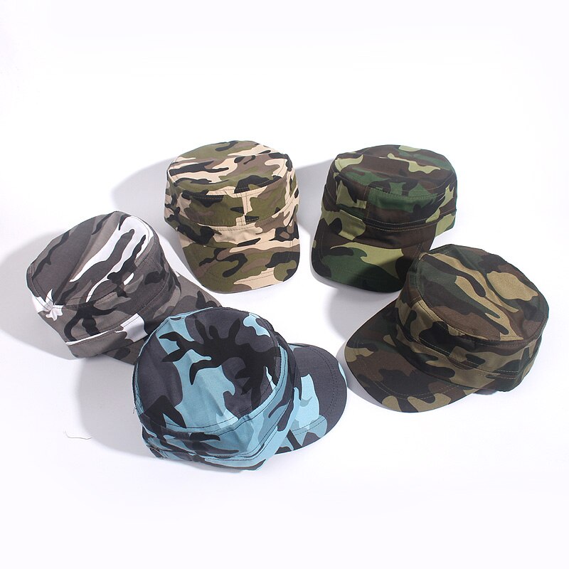 Outdoor Men Hunting Cap Snapback Stripe Caps Casquette Camouflage Hat Military Army Tactical Peaked Sports Camping Hiking Sunhat