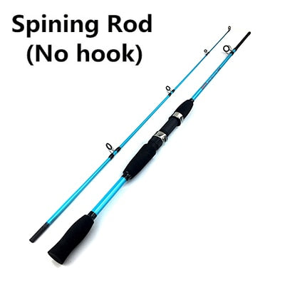 GHOTDA casting spinning fishing rod 3-21g lure weight baitcasting fishing rod travel lure
