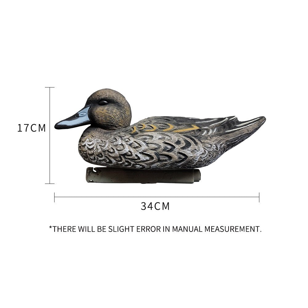 Duck Decoy Hunting Decoys Duck Hunting Plastic Duck Hunting Decoys Pintail Hen 3D Simulation Bait Garden Pool Decoration