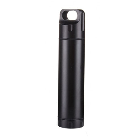 Portable Waterproof Capsule Seal Bottle Stainless Steel Outdoor Survival Pill Box Container Capsule Pill Bottle Tank