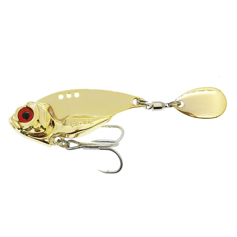 Spinner Fishing Lures Wobblers Sequin Spoon Crankbaits Artifical Easy Shiner VIB Baits for Fly Fishing Trout Pesca
