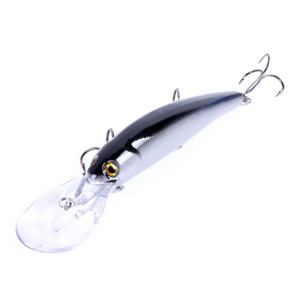 1PCS 16cm 20g Deep Diving Large Minnow Wobbler Lure Artificial Hard Bait Crankbait Bass Pike Perch Fishing Tackle