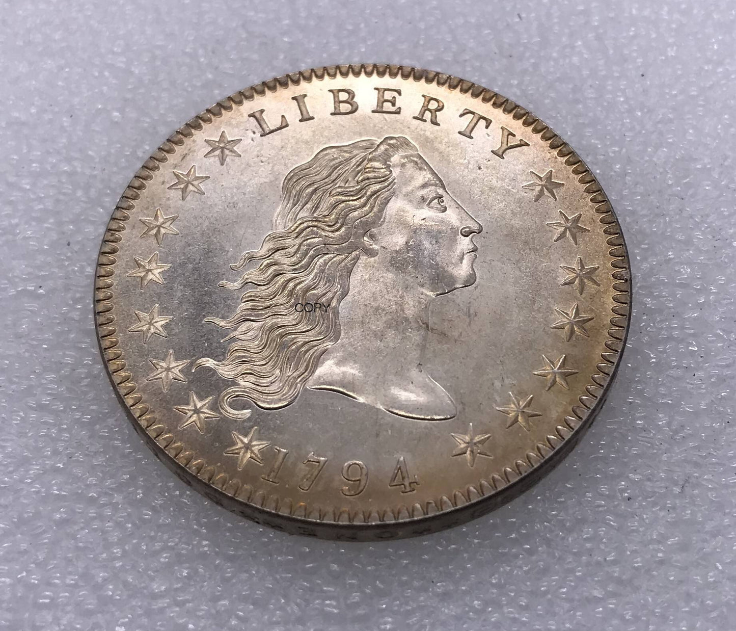 United States Of America Coin 1794 Liberty Flowing Hair One Dollar Cupronickel Silver Plated Old Souvenir gift Collectible Coins