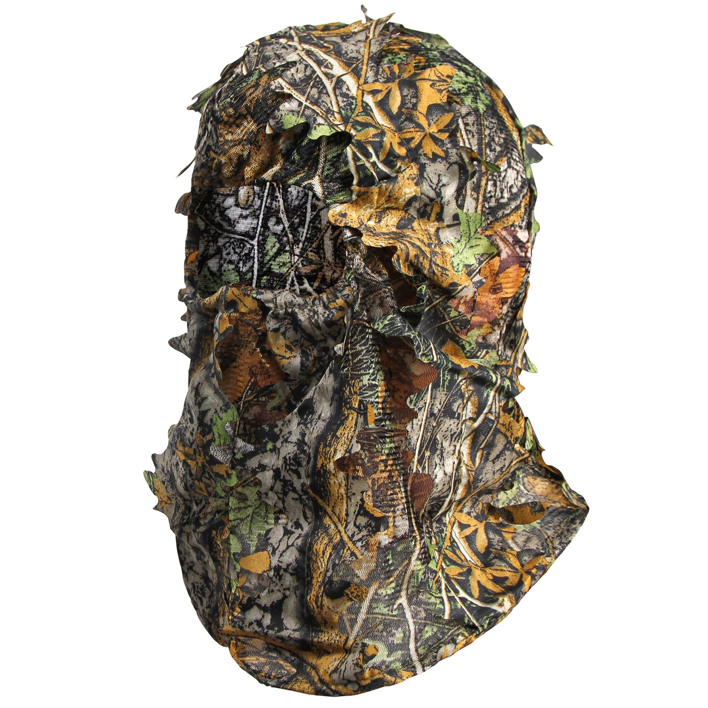 GUGULUZA 3D Camouflage Mask Ghillie Camo Head Hood Breathable Hat Woodland Sunproof Birdwatching Airsoft Hunting Accessories