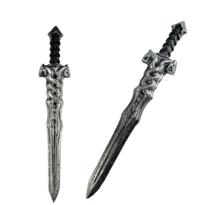 Cosplay Halloween Sword Pirate Skull Plastic Weapons Movie Anime Party Show Props Children School Stage Performance Toys