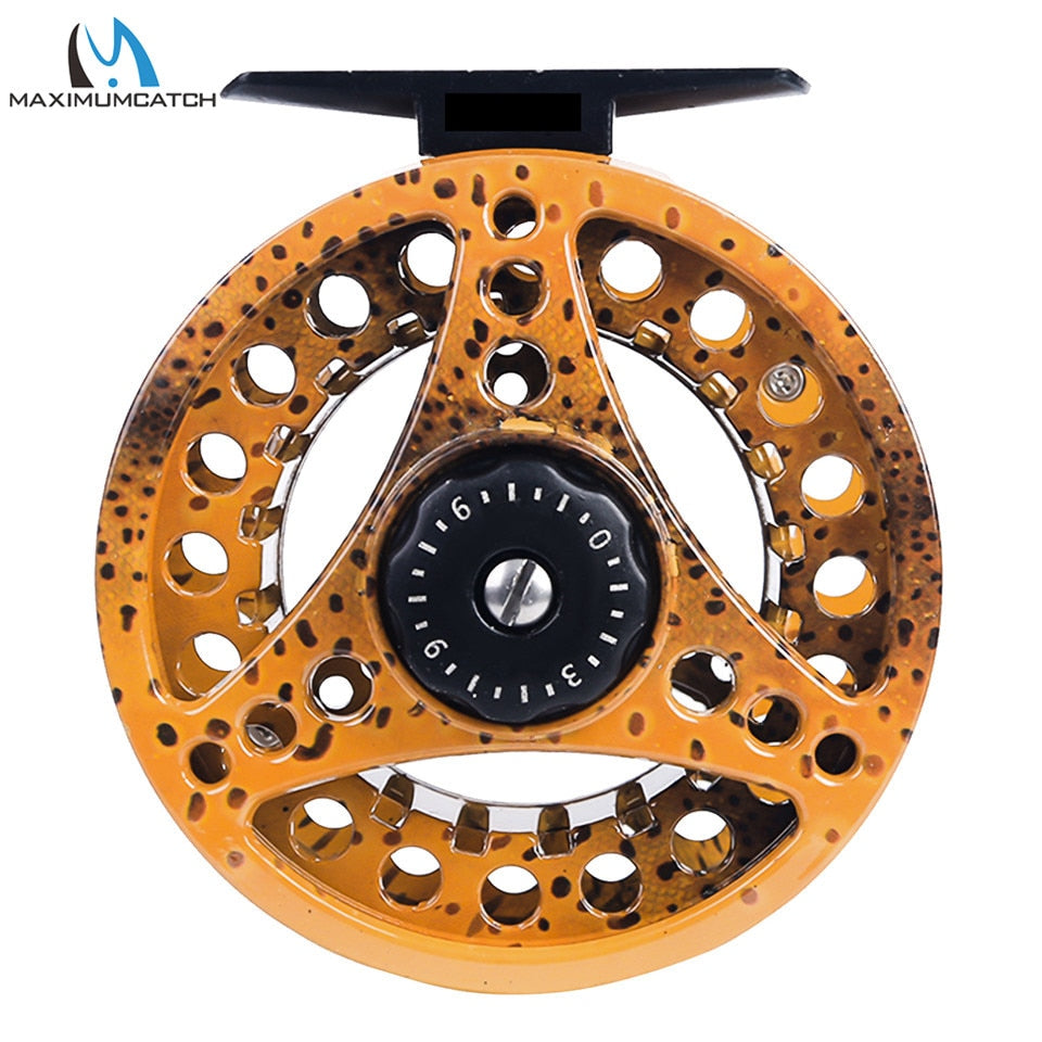 Maximumcatch High Quality ECO 2/3/4/5/6/7/8WT Fly Reel Large Arbor Aluminum Fly Fishing Reel Hand-Changed Fishing Reel