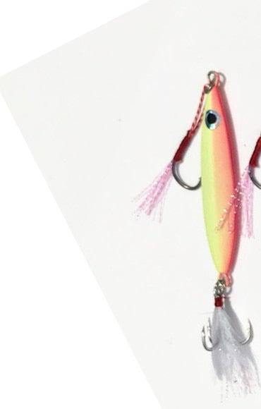 Mackerel Fish Bait Slow Shaking Jigbait Fishing Lure 20g 30g 40g 60g Long Cast Jigs Feather Hook Artificial Lures 1 Piece Sale