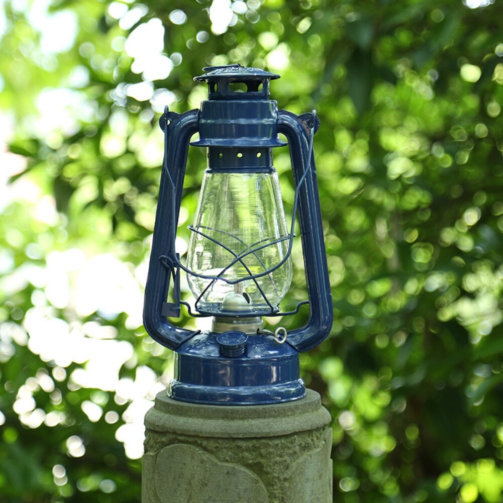 Outdoor Retro Kerosene Lamp For Camping Hiking Portable Travel Picnic Kerosene Lights Night Forest Adventure Survival Supplies