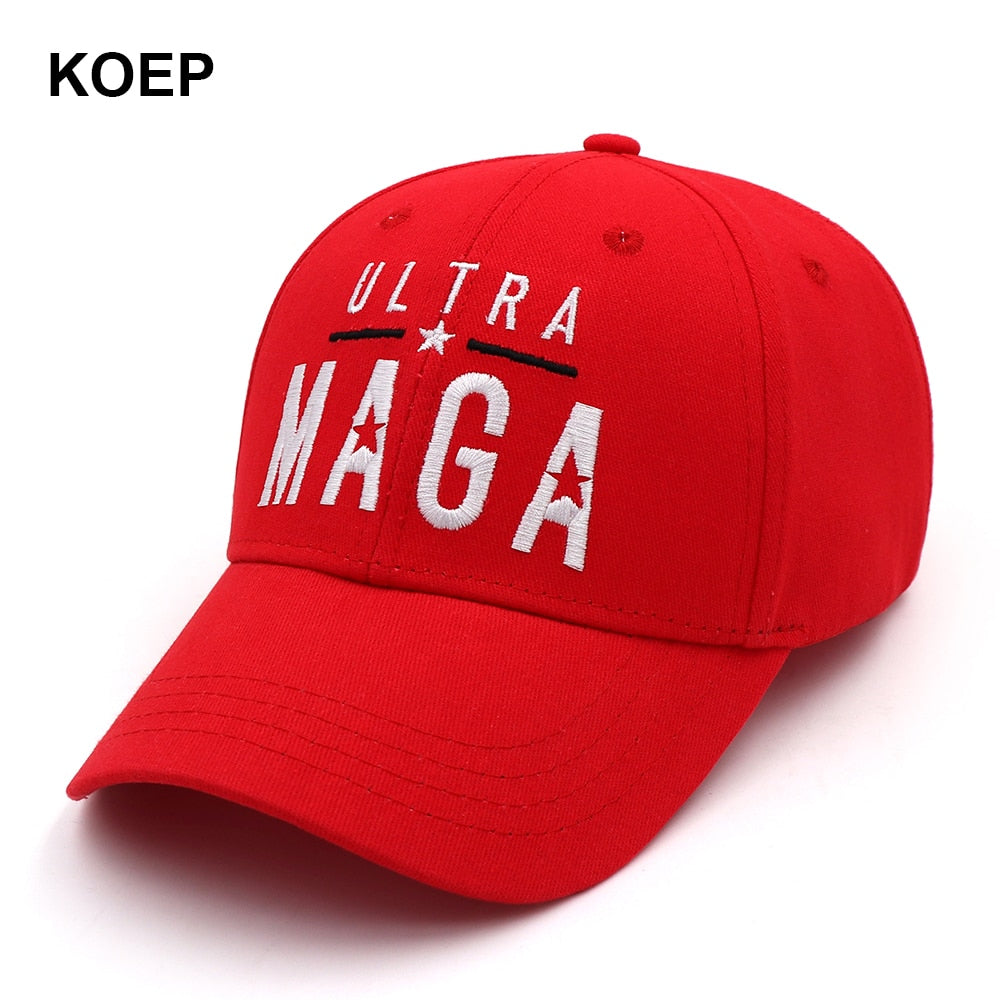 New Donald Trump 2024 Baseball Caps STARS ULTRA MAGA Snapback President Hat Embroidery Wholesale Drop Shipping Hats