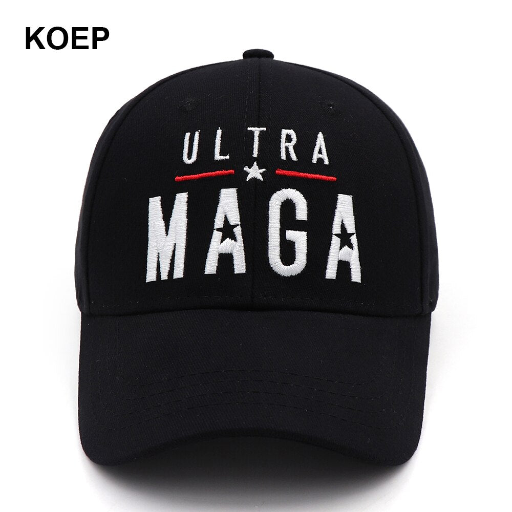 New Donald Trump 2024 Baseball Caps STARS ULTRA MAGA Snapback President Hat Embroidery Wholesale Drop Shipping Hats