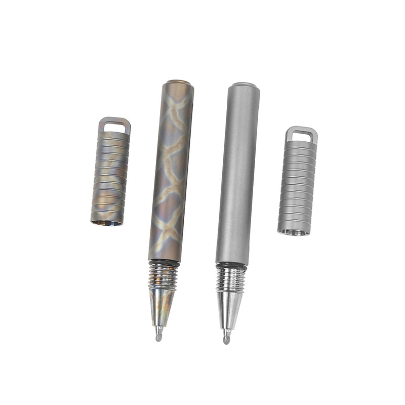 EDC Titanium Alloy Self Defense Survival Safety Tactical Pen With Writing Multi-functional Portable Tools