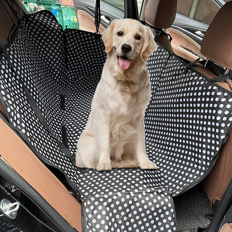 CAWAYI KENNEL Dog Carriers Waterproof Rear Back Pet Dog Car Seat Cover Mats Hammock Protector with Safety Belt Transportin Perro