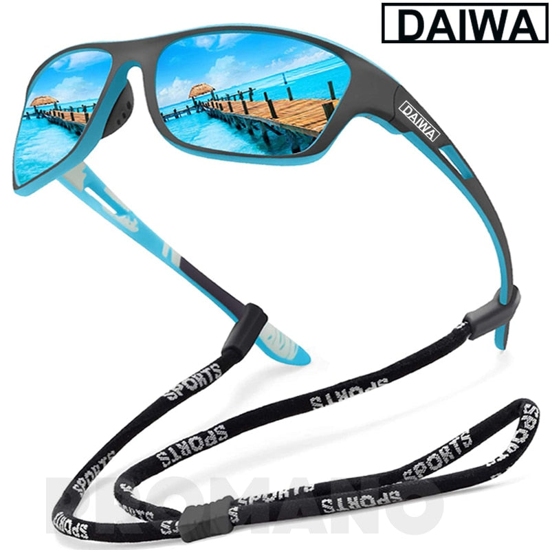Dalwa Polarized Fishing Sunglasses Men&#39;s Driving Shades Male Sun Glasses Hiking Fishing Classic Sun Glasses UV400 Eyewear