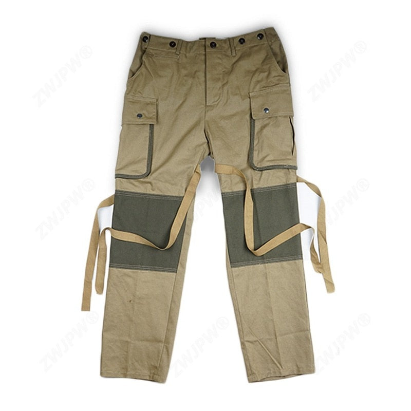 WWII WW2 US Army M42 Military Paratrooper Pants Airborne Costume