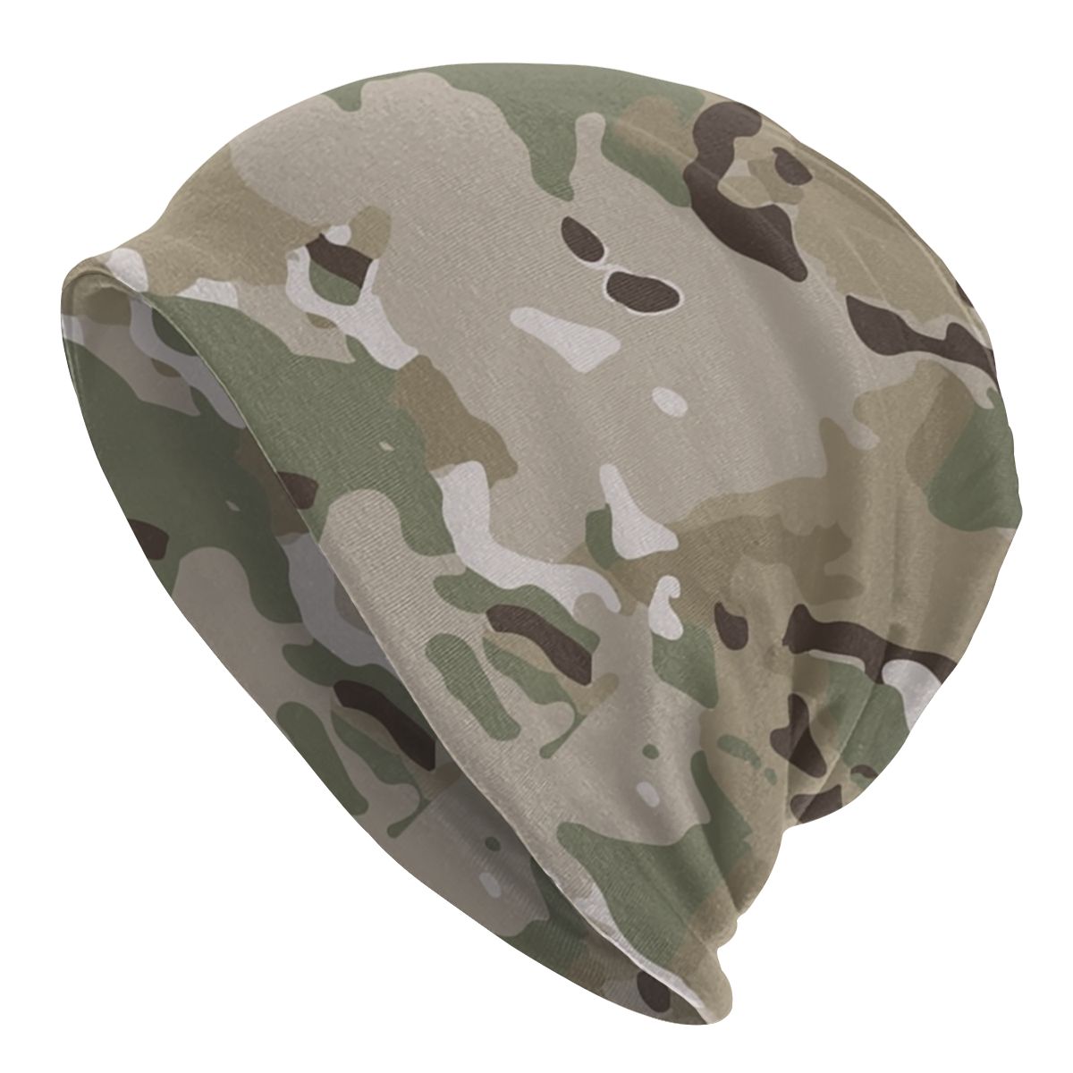 Desert Erbsenmuster Pea Dot German WW2 Camouflage Pattern Hip Hop Winter Warm Skullies Beanies Hat Adult Knitted Bonnet Cap
