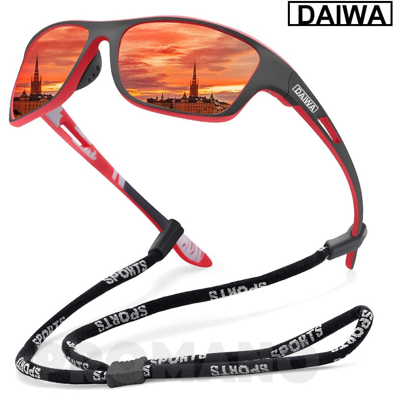 Dalwa Polarized Fishing Sunglasses Men&#39;s Driving Shades Male Sun Glasses Hiking Fishing Classic Sun Glasses UV400 Eyewear