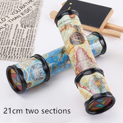 3 Kinds Large Scalable Rotating Kaleidoscopes Extended Rotation Adjustable Fancy Colored World Baby Toy Children Autism Kid Toy