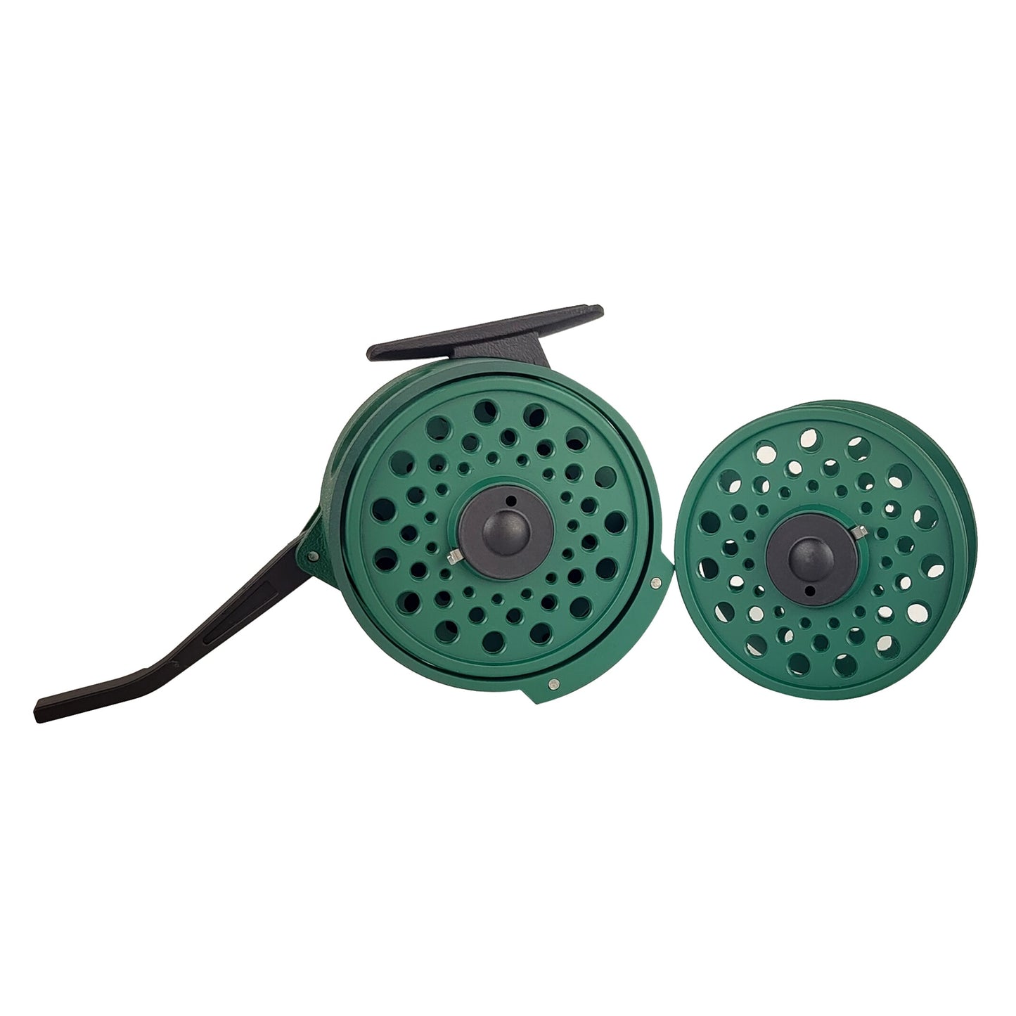Aventik Automatic Fly Fishing Reel Super Light Nymph Fishing Reel European Design Graphite Fly Reel with Extro Spool Mesh Bag