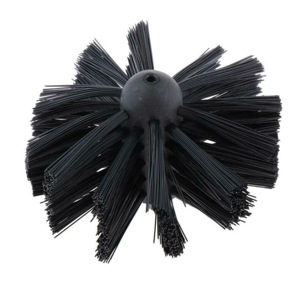 100/150mm Chimney Brush Dryer Vent Cleaning Brush Chimney Lint Remover For Chimney Dryer Pipe Fireplace Inner Wall Cleaning Tool