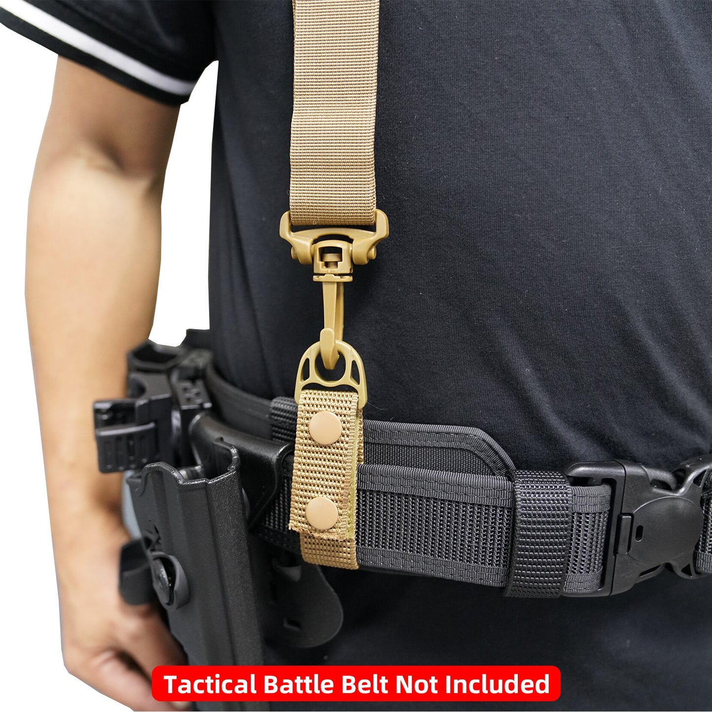 Melo Tough Tactical Harness Tactical Suspenders 1.5 inch Police Suspenders for Duty Belt