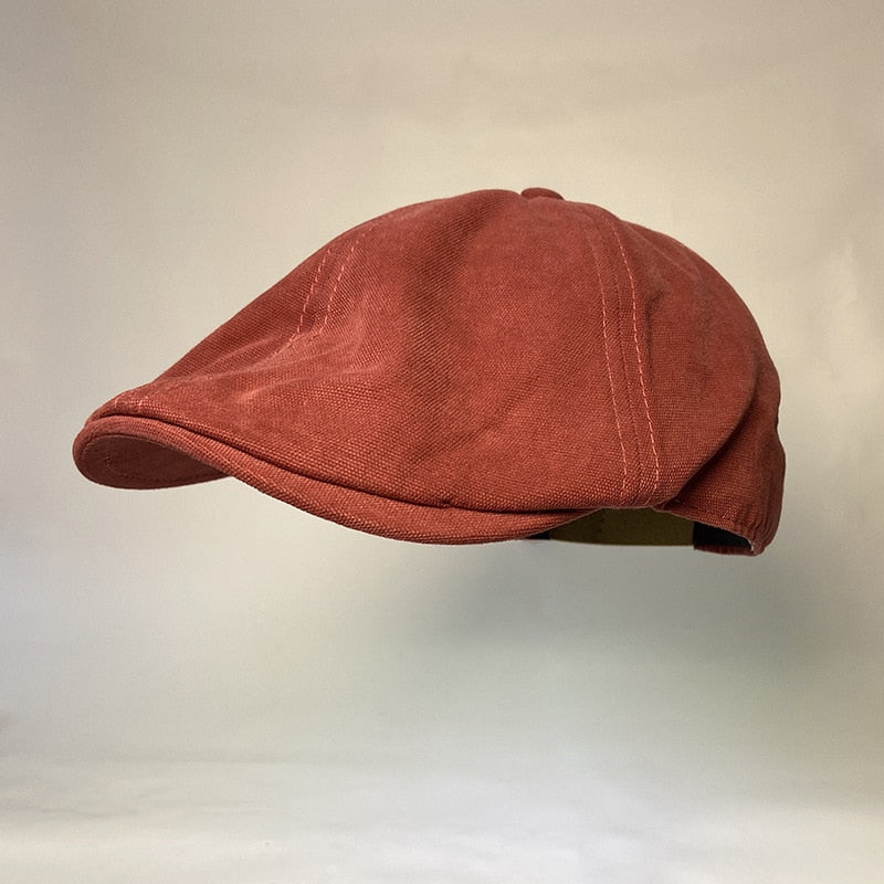 2021 New Wearing Style Men Hats Berets British Western Style Ivy Cap Classic Woman Vintage Cotton And Linen Beret