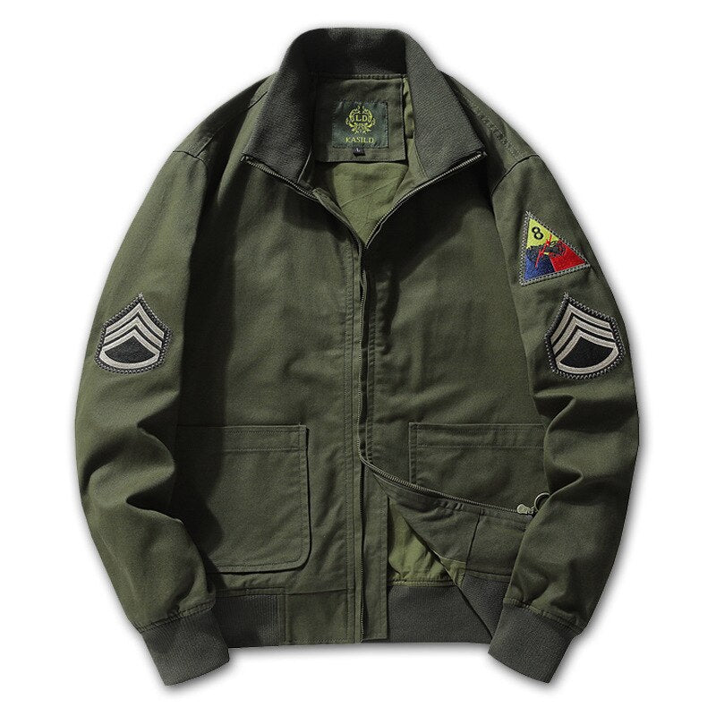 Fury Tank Jacket Men Thick Fleece Military Jackets WWII WW2 Bomber Jacket Men Windbreakers Outdoor Coats Male Chaqueta Hombre M- 6XL