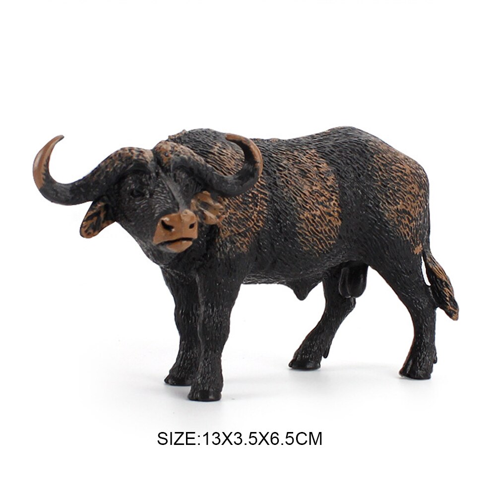 Simulated Bullfight Action Figure Cowboy Figurines Fun Toys Models for Kids Children Buffalo Cow Figures Collection Toys Gifts