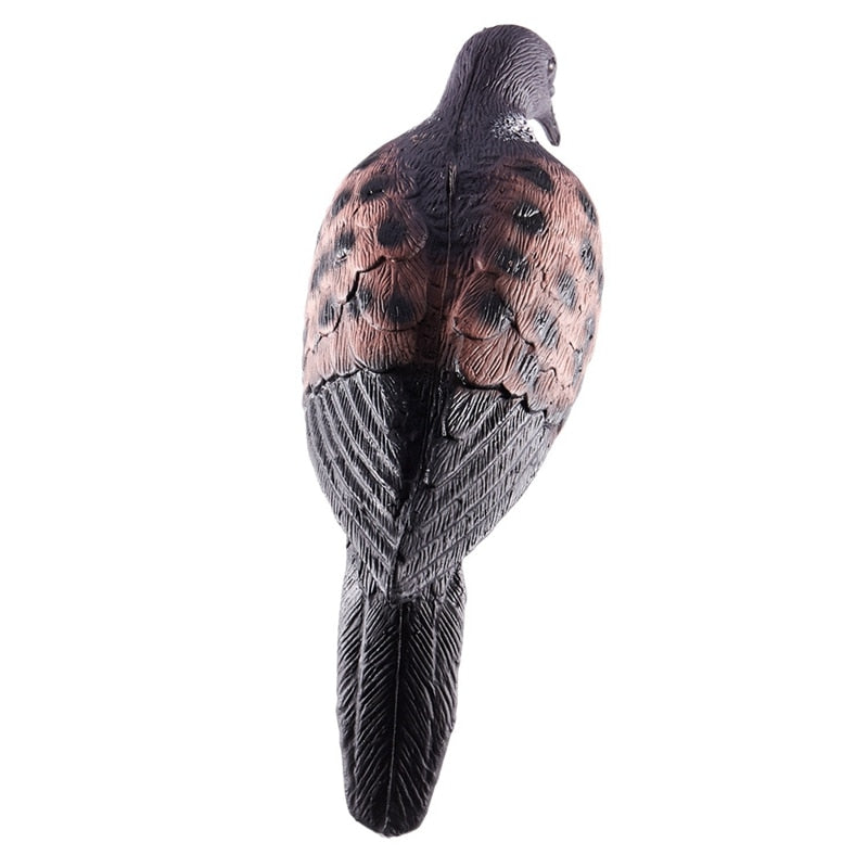 4PC Hunting Dove Scare Protect Garden Pigeon Decoy Bionic Animal Bait Outdoor Hunting Birds Decoy Accessory