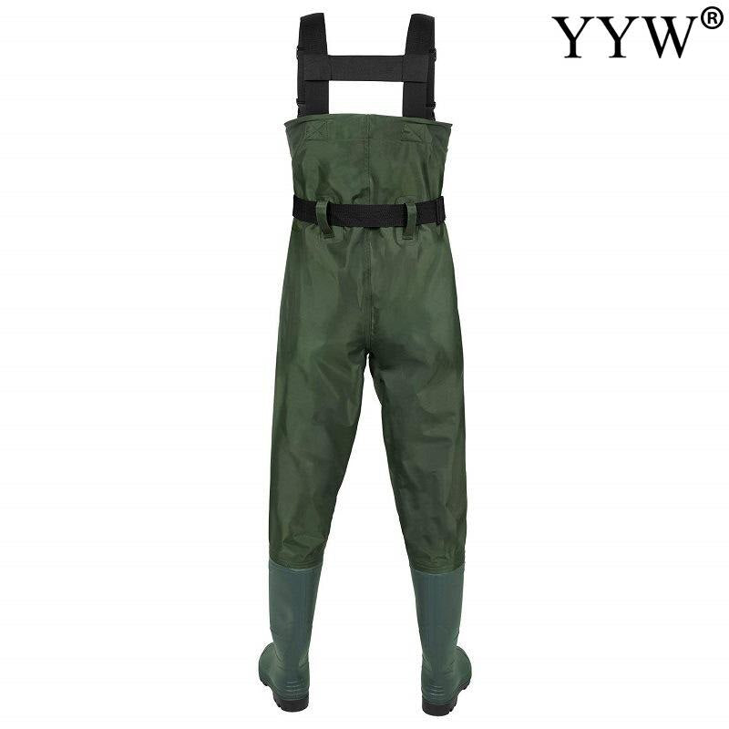 Fishing Waders Pants Overalls With Boots Gear Set Suit Kits Men Women Chest Waders Pants Adult Set Waterproof Overalls Trousers